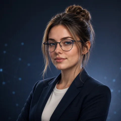 AI-generated portrait representing ANI, the TrustUSDevs AI Solutions Architect